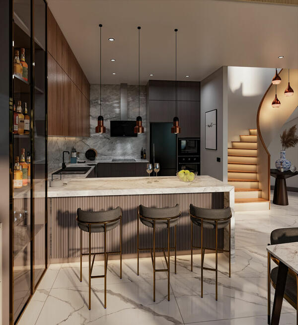 Nowoczesne i stylowe wille z widokiem na morze w Alanyi