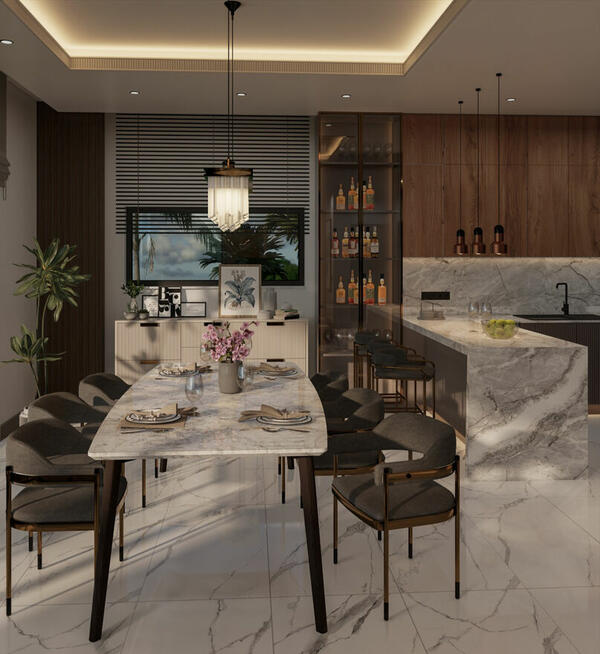 Nowoczesne i stylowe wille z widokiem na morze w Alanyi