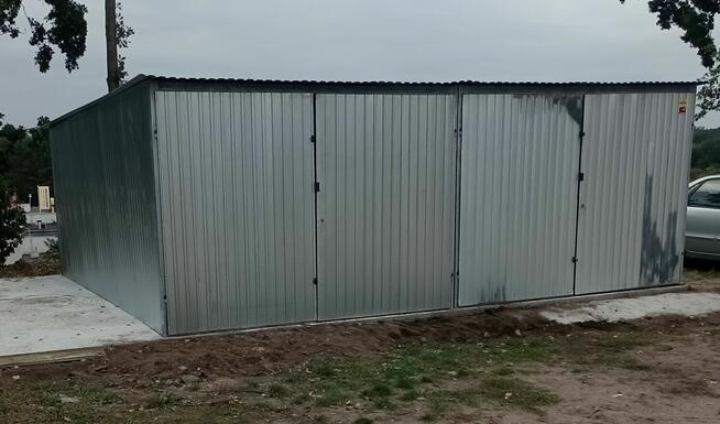 GARAŻE BLASZANE 6X5 W 2 GATUNKU