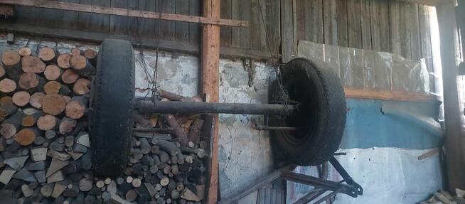 Sprzedam przyczepę rolnicza plus oś