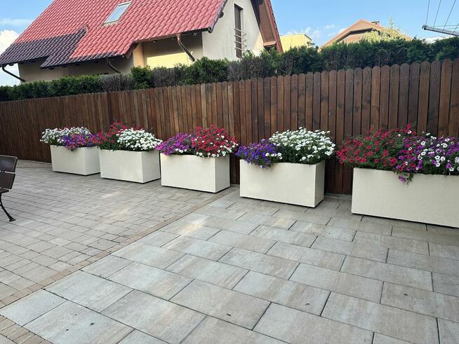 Donice ogrodowe termo. Różne wykończenia. Dowolne wymiary