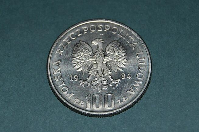 100 zł 1984r MW TT Wincenty Witos Moneta PRL Starocia