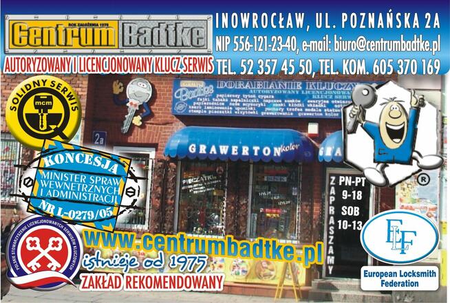 naprawa, wymiana zamków, stacyjek samochodowych, ślusarz