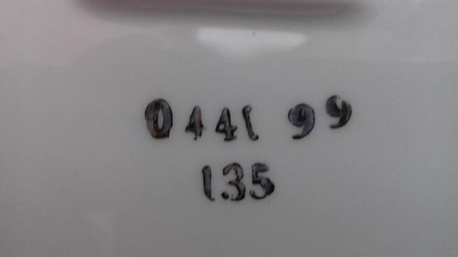 Półmisek porcelanowy owalny z Wałbrzycha, Vintage