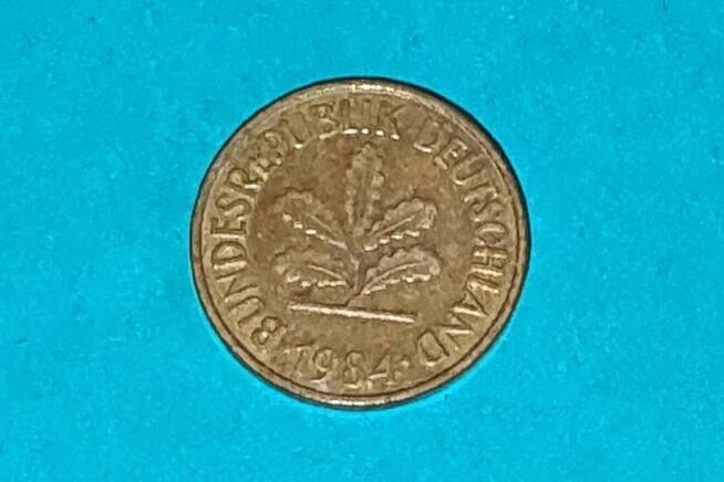 5 Pfennig 1984r Moneta Starocia