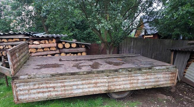 Sprzedam przyczepę rolnicza plus oś