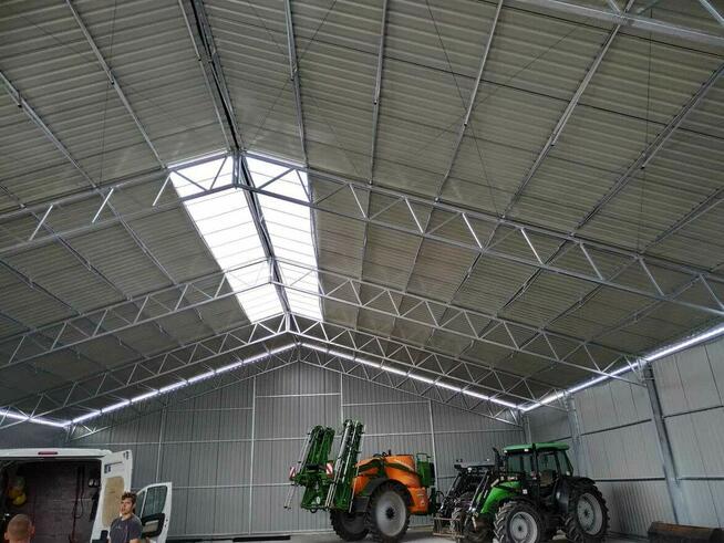 Hala stalowa 12x25x5m - konstrukcja