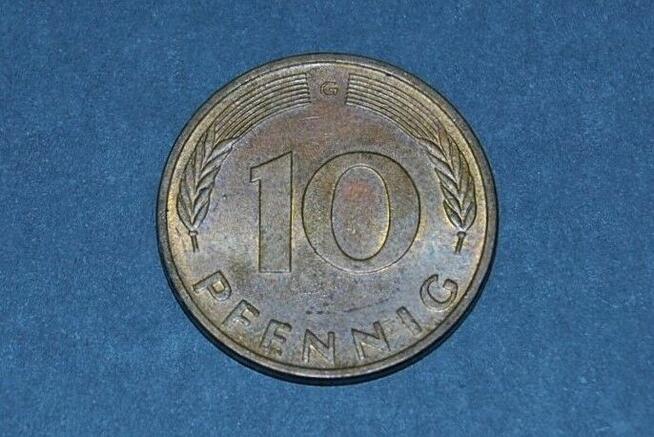 10 Pfennig 1979r Moneta Starocia