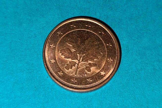 1 Euro Cent 2019r Niemcy Moneta Starocia