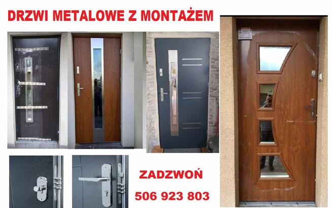 Drzwi zewnętrzne do mieszkania- MONTAŻ GRATIS!