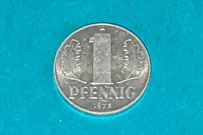 1 Pfennig 1975r Moneta Starocia