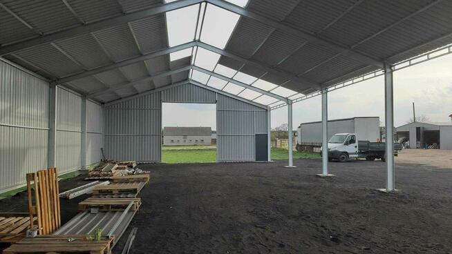 Hala stalowa 12x25x5m - konstrukcja