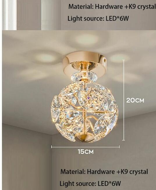 Lampa Wisząca LED: Lux Złota 3-5m2 NOWA Cena z Wysyłką
