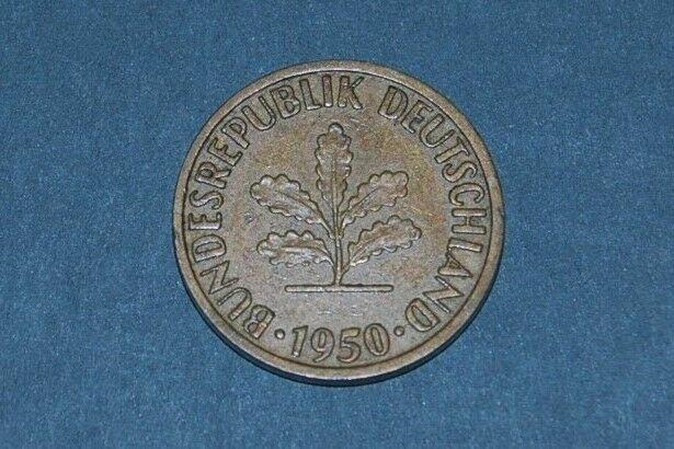 5 Pfennig 1950r Moneta Starocia