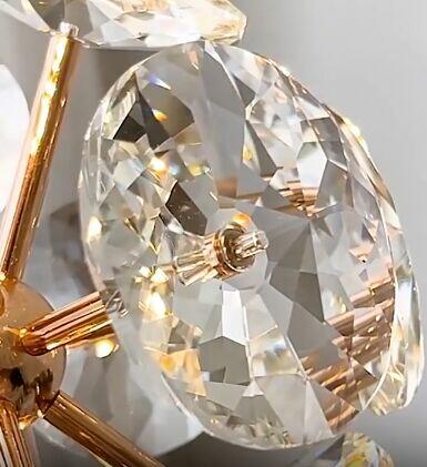 Lampa Wisząca LED: Lux Złota 3-5m2 NOWA Cena z Wysyłką