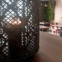 LAMPION METALOWY - JAK NOWY