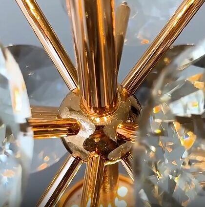 Lampa Wisząca LED: Lux Złota 3-5m2 NOWA Cena z Wysyłką