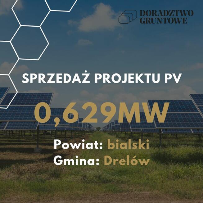 Na sprzedaż projekt farmy fotowoltaicznej 0,629MW