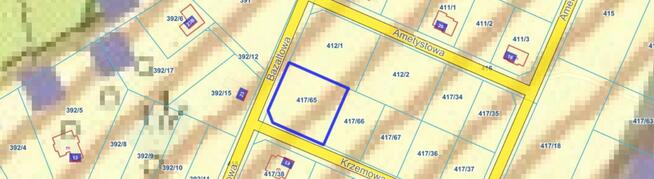 Działka budowlana 1661m2