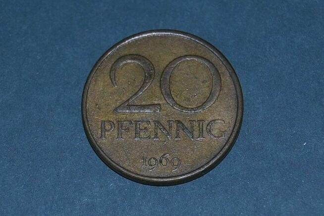 20 Pfennig 1969r Moneta Starocia