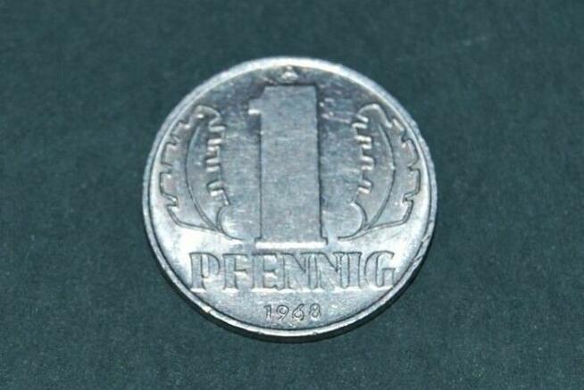 1 Pfennig 1968r Moneta Starocia