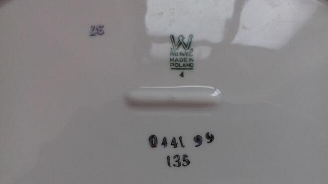 Półmisek porcelanowy owalny z Wałbrzycha, Vintage