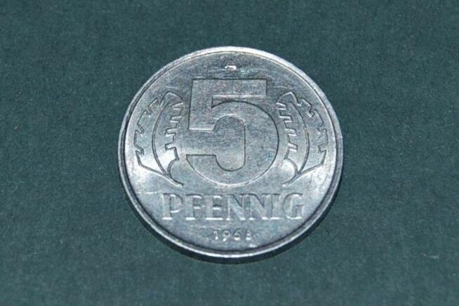 5 Pfennig 1968r Moneta Starocia