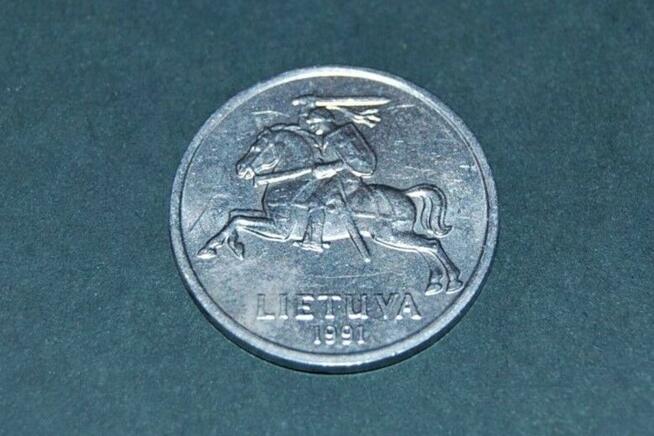 1 Centas 1991r Moneta Starocia