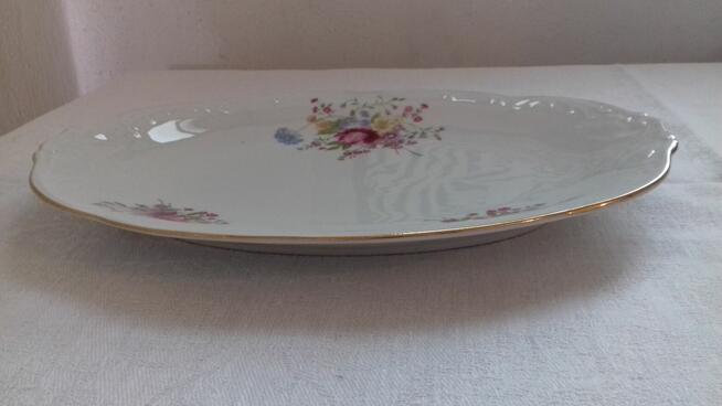 Półmisek porcelanowy owalny z Wałbrzycha, Vintage