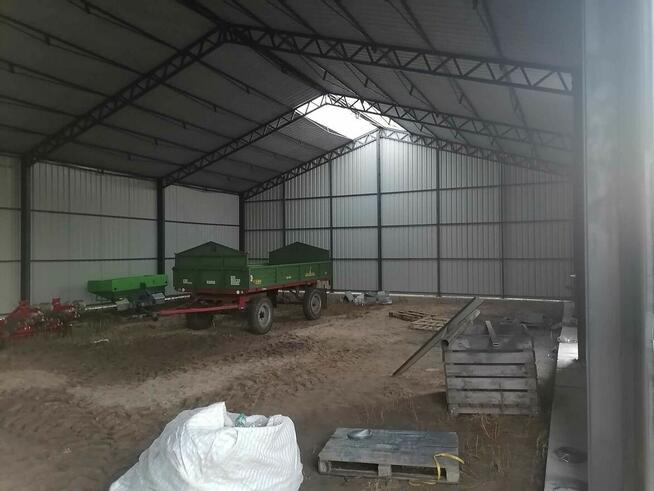 Hala stalowa 12x25x5m - konstrukcja