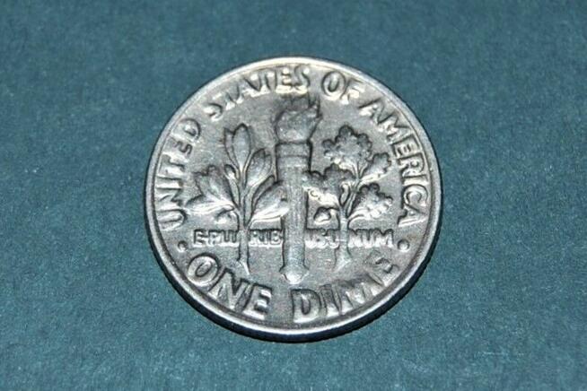 One Dime 1985r Moneta Starocia