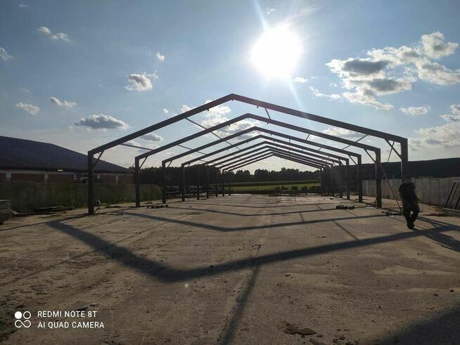 Hala stalowa 12x25x5m - konstrukcja