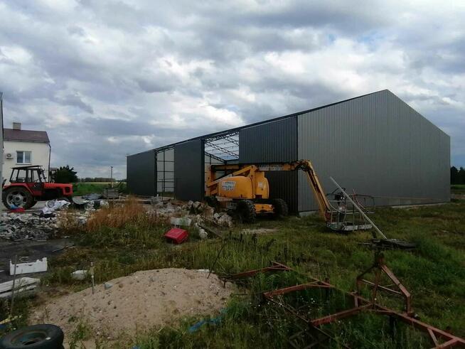 Hala stalowa 12x25x5m - konstrukcja