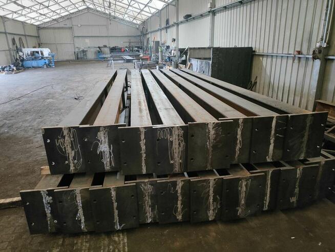 Hala stalowa 12x25x5m - konstrukcja