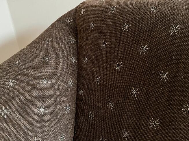 Sofa dwuosobowa, oryginalny mebel, lite drewno