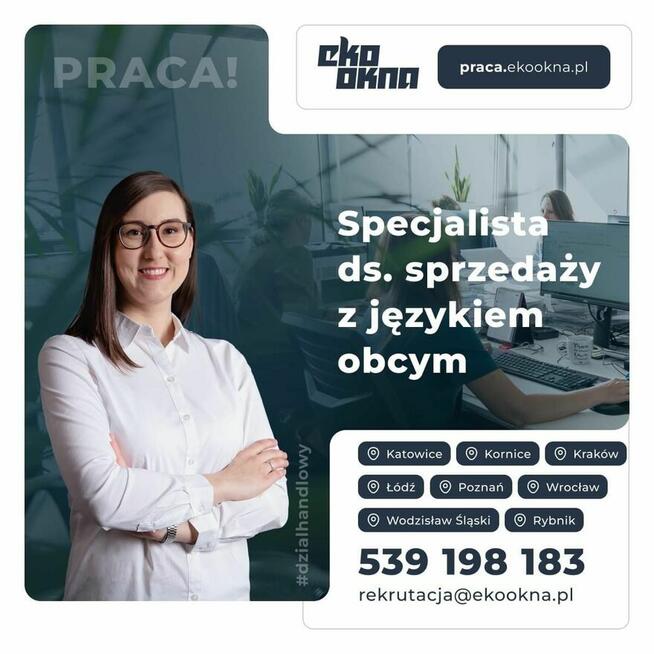Specjalista ds. sprzedaży z językiem niemieckim