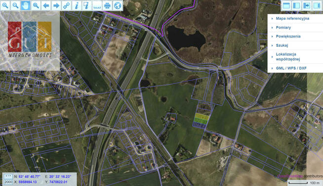 Działka budowlana Szczęsne gm. Purda