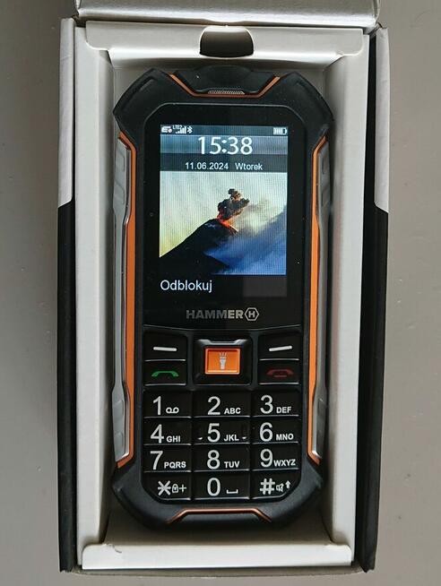 Telefon Hammer Power LTE z internetem 4G