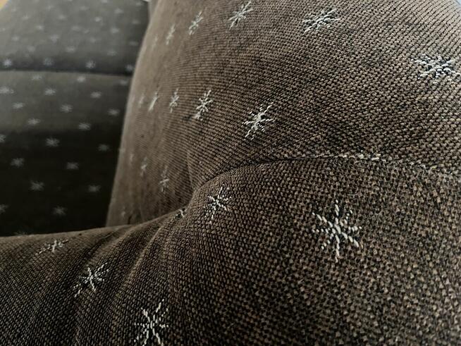 Sofa dwuosobowa, oryginalny mebel, lite drewno