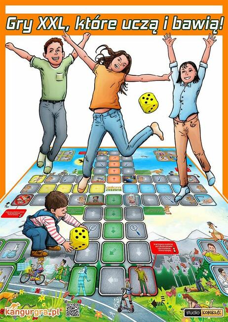 GRA XXL dla DZIECI ZDROWIA edukacyjna gra wielkoformatowa