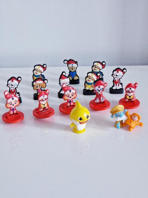 Zestaw figurek z kinder niespodzianki