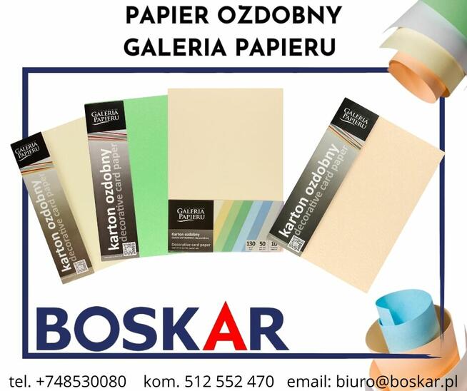 PAPIER OZDOBNY | GALERIA PAPIERU