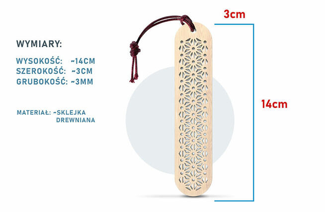 Drewniane zakładki do książki – eko prezent dla fanów czyta