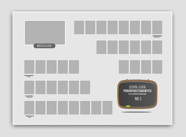 Szablony Tablo Szkolne PSD – Wzory dla Nauczycieli