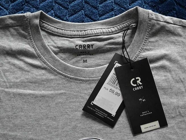 NOWA męska koszulka CARRY, rozmiar M