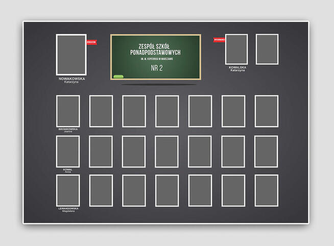 Szablony Tablo Szkolne PSD – Wzory dla Nauczycieli