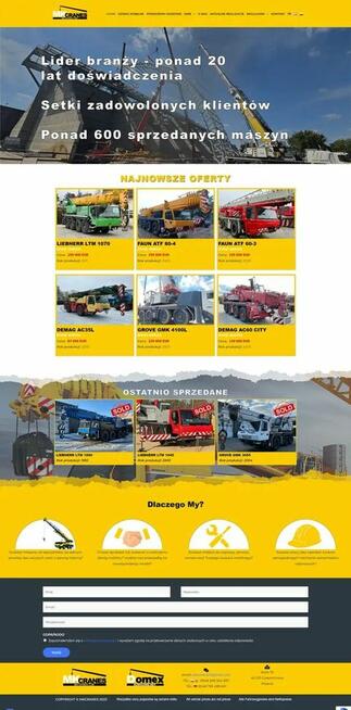 Strony Internetowe, Sklepy i Wizytówki - za grosze