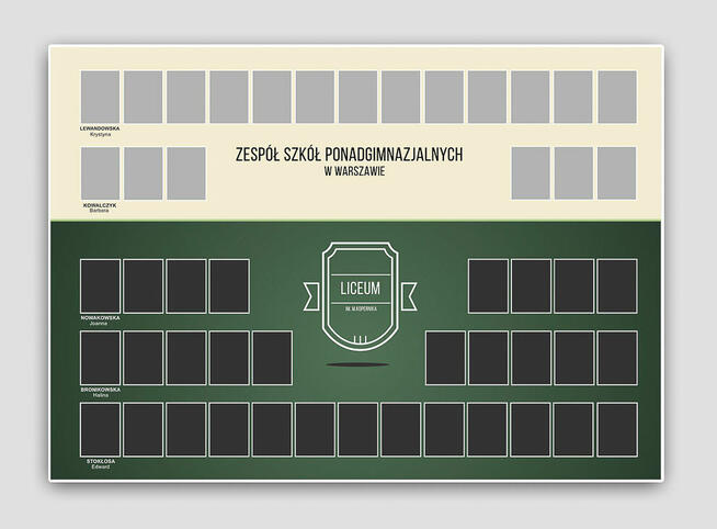 Szablony Tablo Szkolne PSD – Wzory dla Nauczycieli