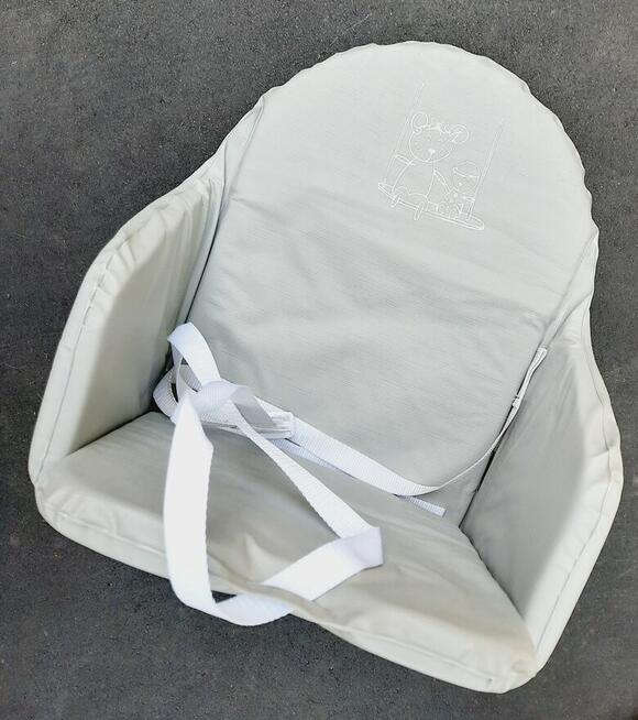 Looping Poduszka na krzesełko do karmienia szara