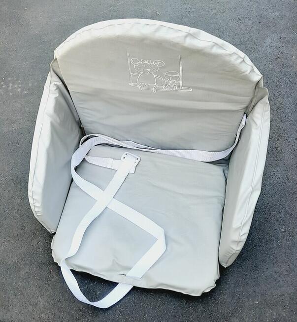 Looping Poduszka na krzesełko do karmienia szara